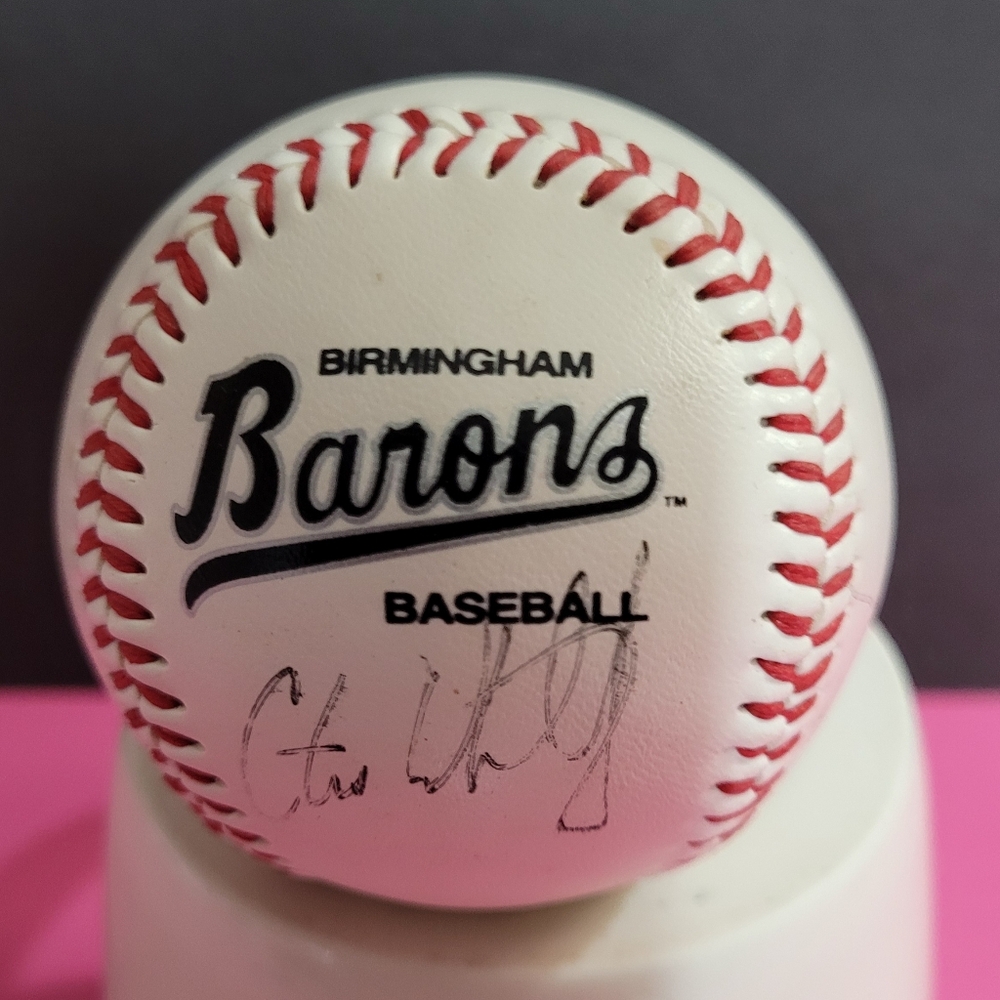 Birmingham Barons Baseball Rolaids Has Signatures (0450)
